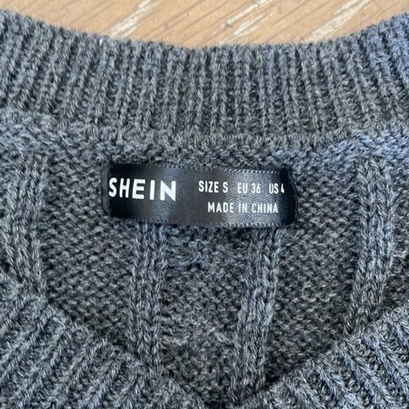 SHEIN Cropped Sweater Vest - Picture 3 of 6